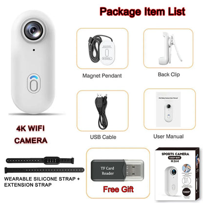 4K HD mini kamera WiFi